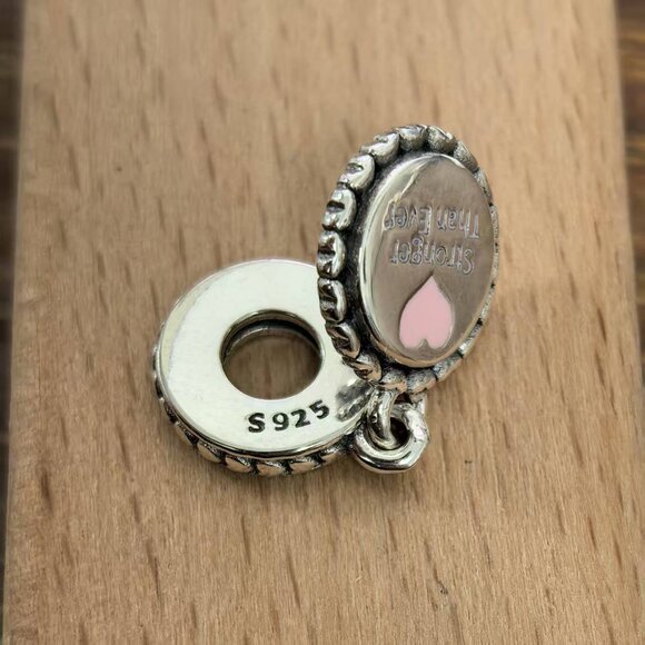 Pandora United Together Stronger Than Ever Charm, S925 Silver Bracelets - Picture 4 of 4